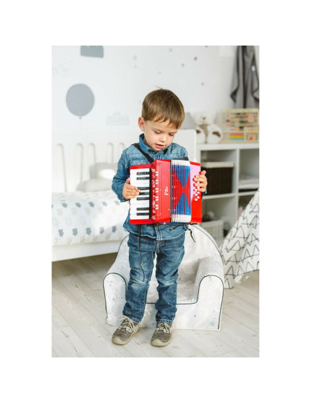 BN-58301,Acordeon pentru copii, Free2Play, Rosu