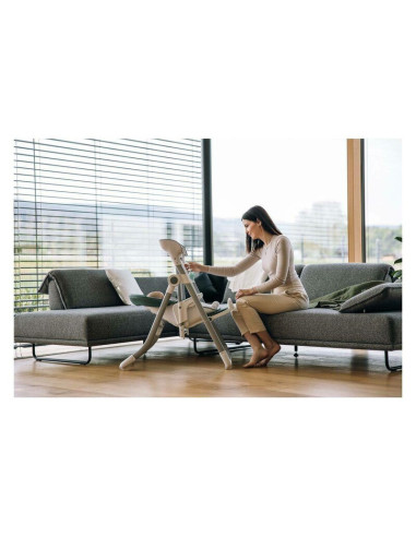 BN-82436,Scaun de masa si balansoar, FreeON, Oli Deluxe, 2 in 1, Transformabil, Multifunctional, Cu melodii de leagan, 0 luni+, 
