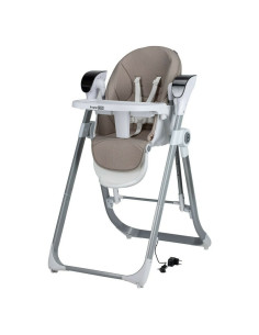 BN-82443,Scaun de masa si balansoar, FreeON, Oli Deluxe, 2 in 1, Transformabil, Multifunctional, Cu melodii de leagan, 0 luni+,  2