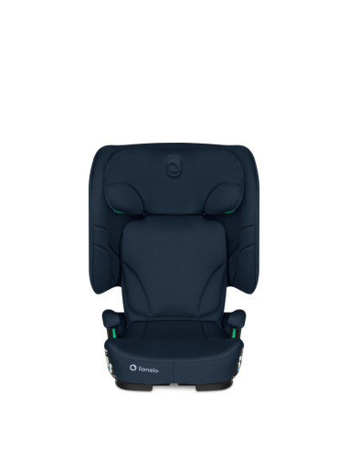 BN-LO-ORIN_I-SIZE_BLUE_NAVY,Scaun auto pliabil, Lionelo, Orin, i-Size, 100-150 cm, Tetiera reglabila in 14 pozitii, Spatar in 4 