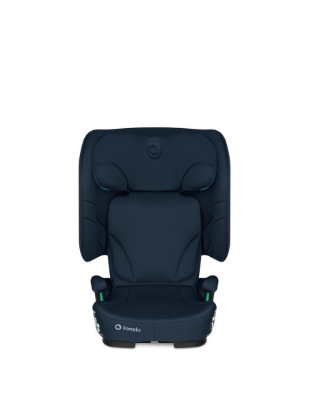 BN-LO-ORIN_I-SIZE_BLUE_NAVY,Scaun auto pliabil, Lionelo, Orin, i-Size, 100-150 cm, Tetiera reglabila in 14 pozitii, Spatar in 4 