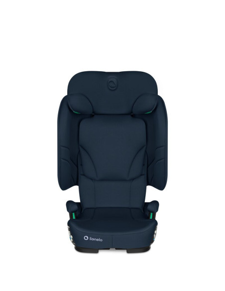 BN-LO-ORIN_I-SIZE_BLUE_NAVY,Scaun auto pliabil, Lionelo, Orin, i-Size, 100-150 cm, Tetiera reglabila in 14 pozitii, Spatar in 4 