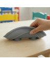 BN-BL590,Farfurie compartimentata, Bocioland, Rotunda, Cu 3 compartimente, Fara BPA, 6-36 luni, Dark grey