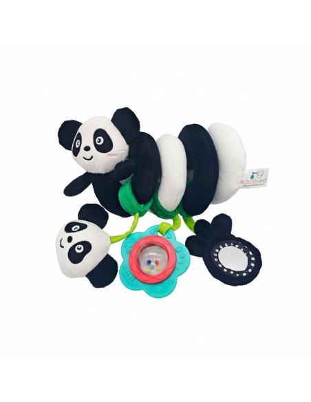 BN-BL241,Jucarie spirala pentru patut si carucior, Bocioland, Multifunctionala, Panda