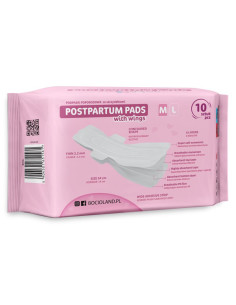 BN-BL156,Tampoane absorbante postnatale, Bocioland, Ultra moi, 6 straturi, M, 10 buc