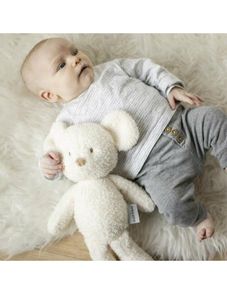 BN-856027,Jucarie plus bebelusi, Nattou, Cuddly Mouse, 24 cm, Material moale si pufos, Stimuleaza simtul tactil si motricitatea 
