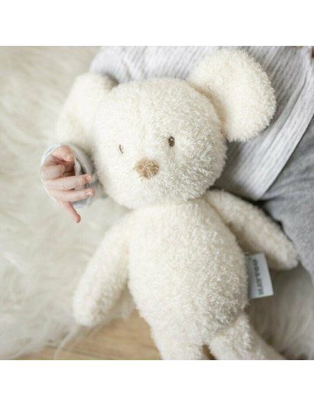 BN-856027,Jucarie plus bebelusi, Nattou, Cuddly Mouse, 24 cm, Material moale si pufos, Stimuleaza simtul tactil si motricitatea 