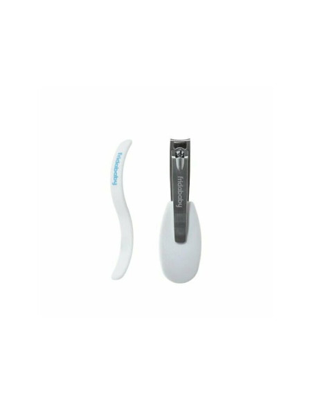 BN-FRI45,Set ingrijire unghii bebelusi, FridaBaby, Unghiera cu protectie, Lama curbata pentru taiere lina, Pila S pentru netezir