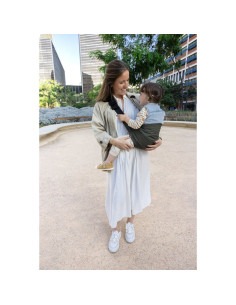 BN-8420421095348,Marsupiu bebe, Jane, Catch, Ergonomic, De la 9 luni pana la 22 Kg, Sand 2