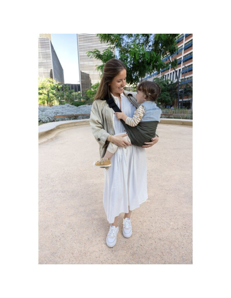 BN-8420421095348,Marsupiu bebe, Jane, Catch, Ergonomic, De la 9 luni pana la 22 Kg, Sand