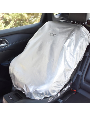 BN-8420421093849,Husa de protectie termica pentru scaune auto, Jane, Ajustabila, Sand