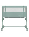 BN-LO-AURORA_GREEN_SAGE,Patut co-sleeper, Lionelo, Aurora, 3 in 1, Cu leganare si setare unghiulara, Saltea cu densitate T25 si 