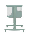 BN-LO-AURORA_GREEN_SAGE,Patut co-sleeper, Lionelo, Aurora, 3 in 1, Cu leganare si setare unghiulara, Saltea cu densitate T25 si 