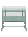 BN-LO-AURORA_GREEN_SAGE,Patut co-sleeper, Lionelo, Aurora, 3 in 1, Cu leganare si setare unghiulara, Saltea cu densitate T25 si 