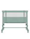 BN-LO-AURORA_GREEN_SAGE,Patut co-sleeper, Lionelo, Aurora, 3 in 1, Cu leganare si setare unghiulara, Saltea cu densitate T25 si 
