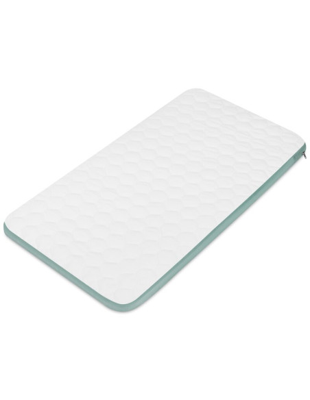 BN-LO-AURORA_GREEN_SAGE,Patut co-sleeper, Lionelo, Aurora, 3 in 1, Cu leganare si setare unghiulara, Saltea cu densitate T25 si 