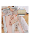 BN-LO-AURORA_GREEN_SAGE,Patut co-sleeper, Lionelo, Aurora, 3 in 1, Cu leganare si setare unghiulara, Saltea cu densitate T25 si 