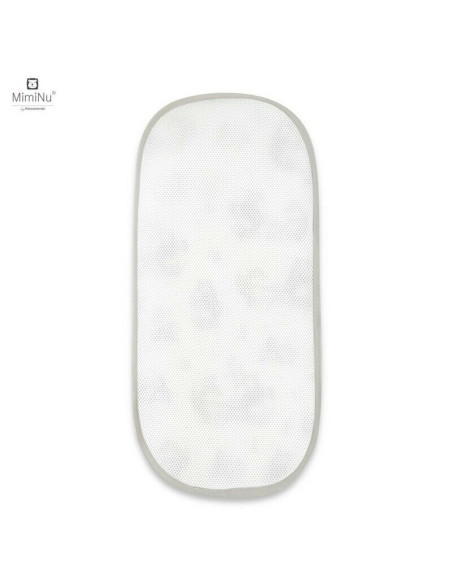 BN-6426972031868,Insertie landou anti-transpiratie, MimiNu, Din plasa 3D, Materiale certificate Oeko Tex Standard 100, Lulu Natu