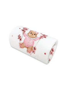 BN-6426972032100,Perna pentru alaptat, MimiNu, Tip manson, Din bumbac certificat Oeko Tex Standard 100, 25 cm, Design, Betty