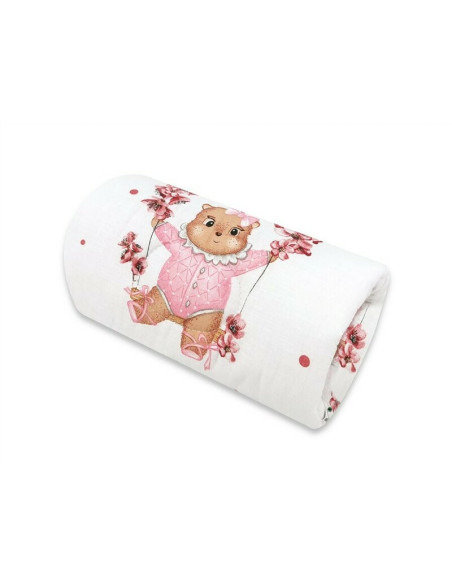 BN-6426972032100,Perna pentru alaptat, MimiNu, Tip manson, Din bumbac certificat Oeko Tex Standard 100, 25 cm, Design, Betty