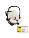 BN-LO-ASTRID_I-SIZE_BEIGE_CREAM,Scoica auto, Lionelo, i-Size Astrid, 0-13 Kg, 40-87 cm, Cu maner si capotina reglabile, Cu prote