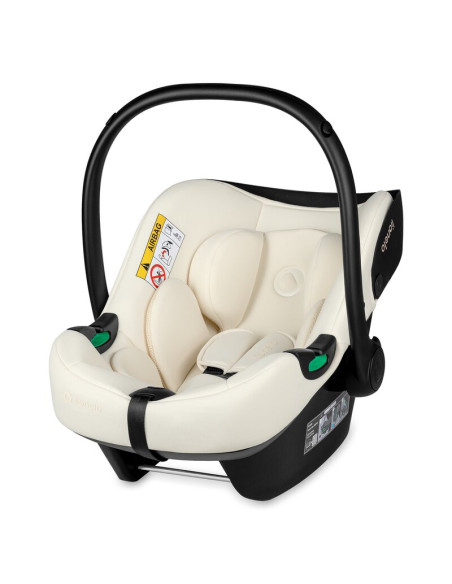 BN-LO-ASTRID_I-SIZE_BEIGE_CREAM,Scoica auto, Lionelo, i-Size Astrid, 0-13 Kg, 40-87 cm, Cu maner si capotina reglabile, Cu prote
