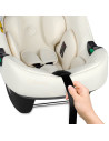 BN-LO-ASTRID_I-SIZE_BEIGE_CREAM,Scoica auto, Lionelo, i-Size Astrid, 0-13 Kg, 40-87 cm, Cu maner si capotina reglabile, Cu prote