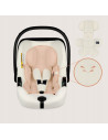 BN-LO-ASTRID_I-SIZE_BEIGE_CREAM,Scoica auto, Lionelo, i-Size Astrid, 0-13 Kg, 40-87 cm, Cu maner si capotina reglabile, Cu prote