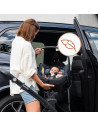 BN-LO-ASTRID_I-SIZE_BEIGE_CREAM,Scoica auto, Lionelo, i-Size Astrid, 0-13 Kg, 40-87 cm, Cu maner si capotina reglabile, Cu prote