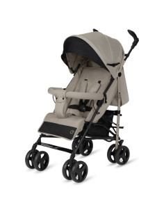 BN-LO-IRMA_BEIGE_SAND,Carucior sport compact, Lionelo, Irma, Spatar ajustabil in 4 pozitii, Suport picioare reglabil, Manere rot