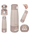 BN-LOC-THERMUP_BOTTLE,Termos inteligent cu incalzire, Lionelo, ThermUp Bottle, Incalzeste in 3.5 min, Mentine temperatura pana l