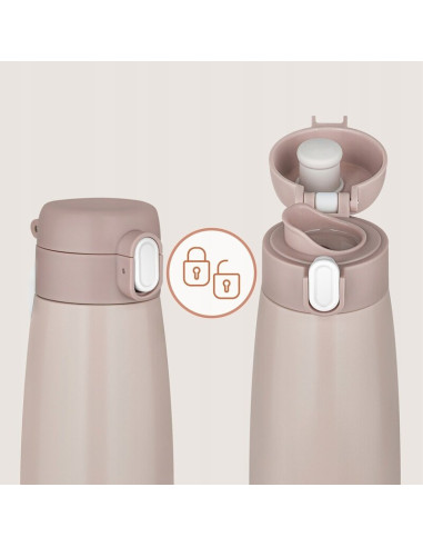 BN-LOC-THERMUP_BOTTLE,Termos inteligent cu incalzire, Lionelo, ThermUp Bottle, Incalzeste in 3.5 min, Mentine temperatura pana l