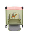 BN-921484,Patut pliant, Petite&Mars, Koot, 120 x 60 cm, Cu roti, Functie de tarc, Pliere compacta, Include geanta de transport, 