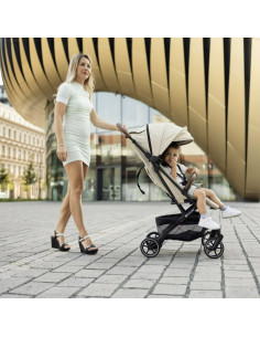 BN-554841,Carucior sport, Petite&Mars, Fly, Pliere compacta, Spatar reglabil pana la pozitie de somn, Suport picioare reglabil,  2