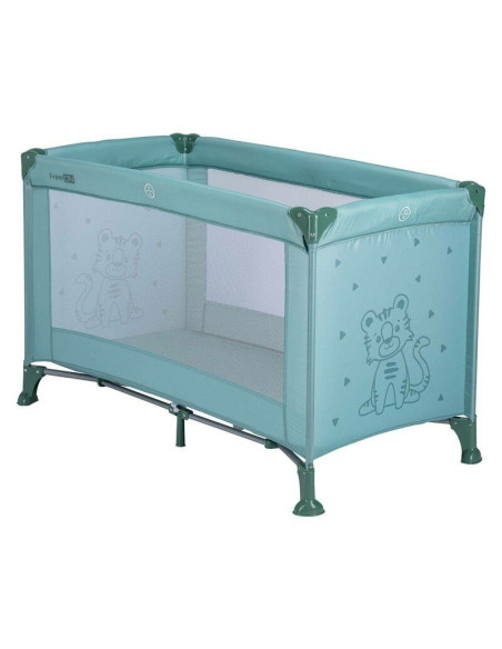 BN-83013,Patut pliant, FreeON, Nap, Cu un nivel, 120x60 cm, Green