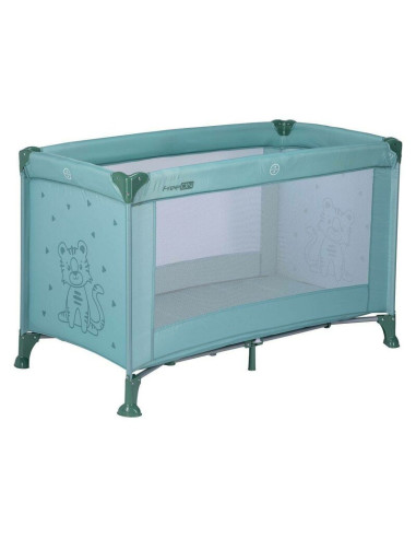 BN-83013,Patut pliant, FreeON, Nap, Cu un nivel, 120x60 cm, Green