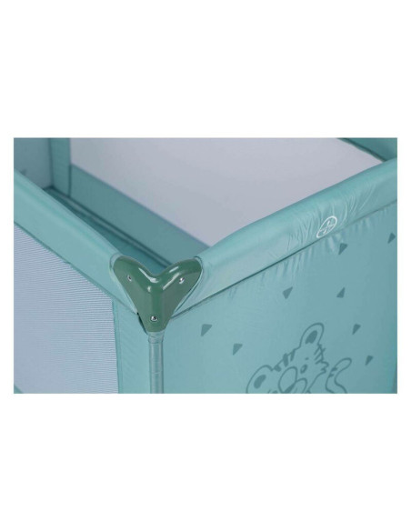 BN-83013,Patut pliant, FreeON, Nap, Cu un nivel, 120x60 cm, Green