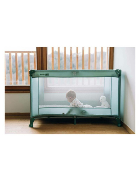BN-83013,Patut pliant, FreeON, Nap, Cu un nivel, 120x60 cm, Green