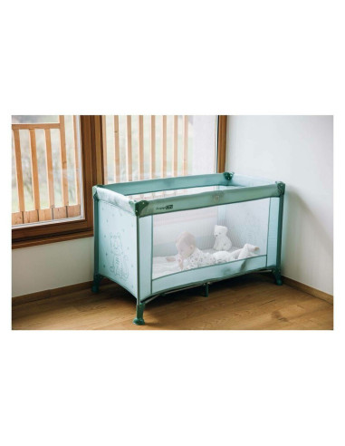 BN-83013,Patut pliant, FreeON, Nap, Cu un nivel, 120x60 cm, Green