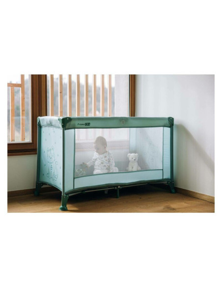 BN-83013,Patut pliant, FreeON, Nap, Cu un nivel, 120x60 cm, Green