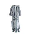BN-88353,Tarc de joaca, FreeON, Hexagon, Pliabil, Intrare cu fermoar, Cu geanta de transport, 117 x 74 cm, Grey