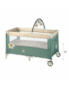 BN-8420421092989,Patut pliant, Jane, Duo Level, Cu roti, Cu arcada cu jucarii, Geanta de transport, Cu doua nivele, Conform stan 2