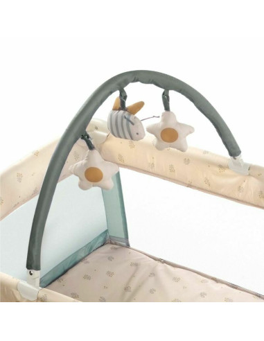 BN-8420421092989,Patut pliant, Jane, Duo Level, Cu roti, Cu arcada cu jucarii, Geanta de transport, Cu doua nivele, Conform stan