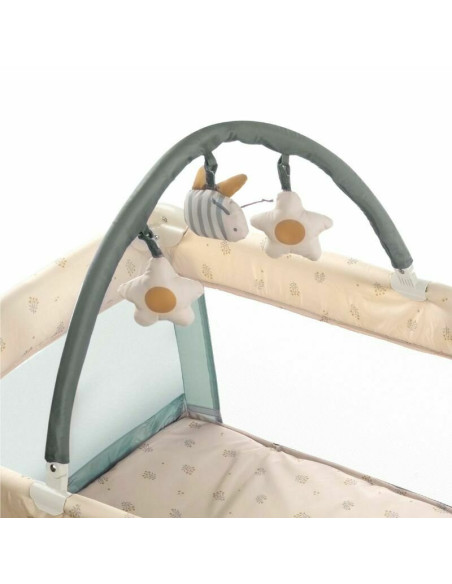 BN-8420421092989,Patut pliant, Jane, Duo Level, Cu roti, Cu arcada cu jucarii, Geanta de transport, Cu doua nivele, Conform stan