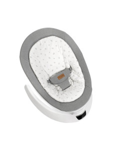 BN-8420421091616,Balansoar electric, Jane, Moon, Cu 5 trepte de viteza, Timer, 12 melodii si 5 sunete ale naturii, Conform cu st 2
