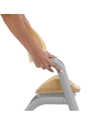 BN-8420421093177,Scaun de masa multifunctional Noah, Jane, De la 6 luni la adult, Din lemn fag, Greutate maxima 100 Kg, Iris