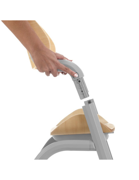 BN-8420421093177,Scaun de masa multifunctional Noah, Jane, De la 6 luni la adult, Din lemn fag, Greutate maxima 100 Kg, Iris