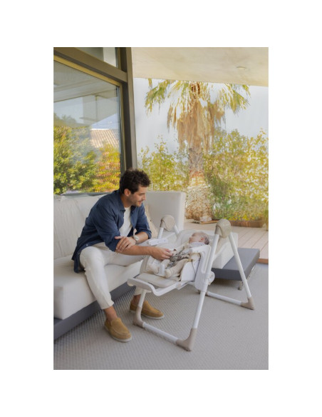 BN-8420421094860,Scaun de masa si Balansoar, Jane, Mila 2 in 1, Transformabil, Multifunctional, 0 luni+, Conform cu standardele 