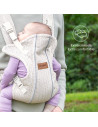 BN-8420421094556,Marsupiu bebe, Jane, Dual Air, Ergonomic, De la nastere pana la 15 Kg, Conform cu EN 13209-2: 2015, Sand