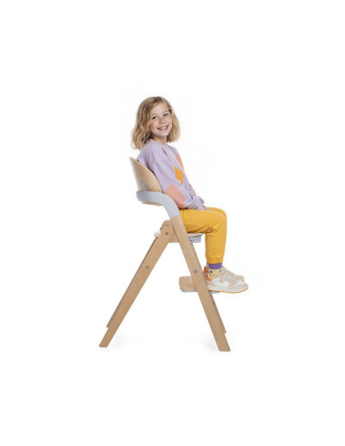 BN-8420421094082,Scaun de masa multifunctional pliabil, Jane, Forest, De la 6 luni la adult, Din lemn fag, Greutate maxima 100 K